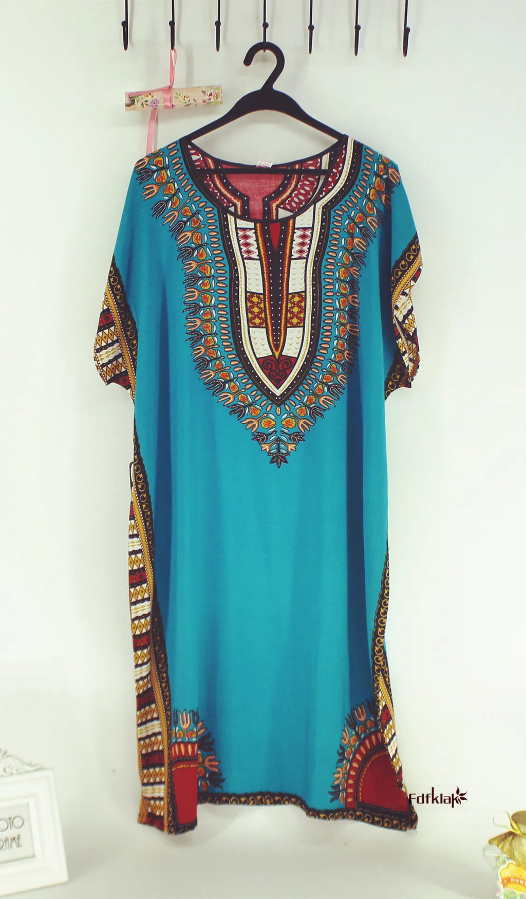 Women's Vintage Cotton Nightgown with Belt