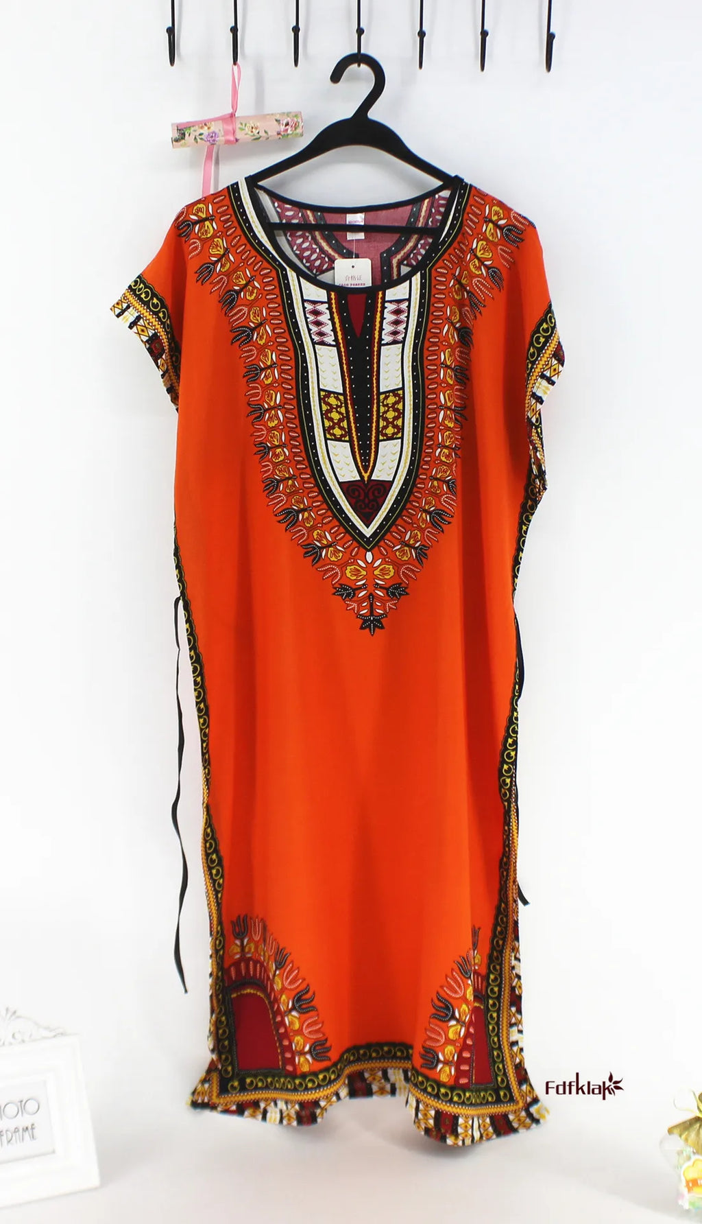 Women's Vintage Cotton Nightgown with Belt