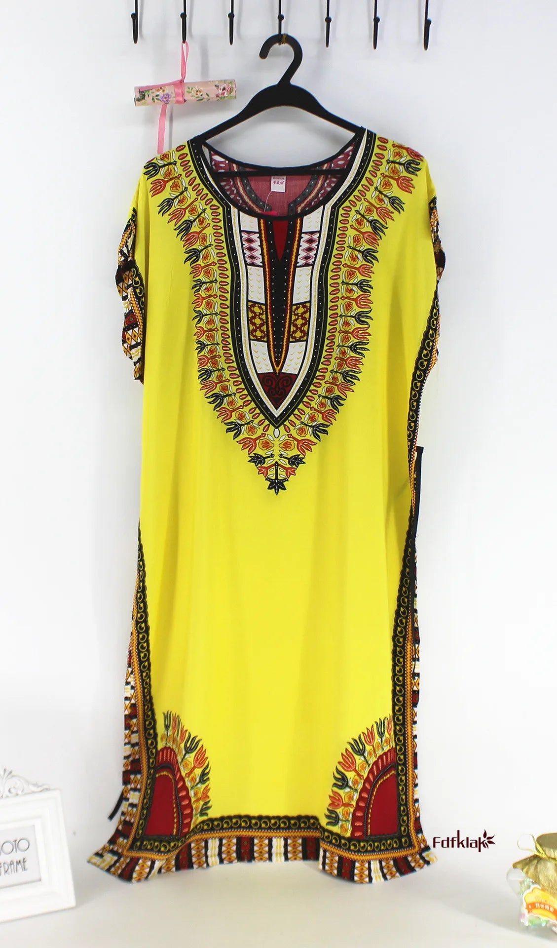Women's Vintage Cotton Nightgown with Belt