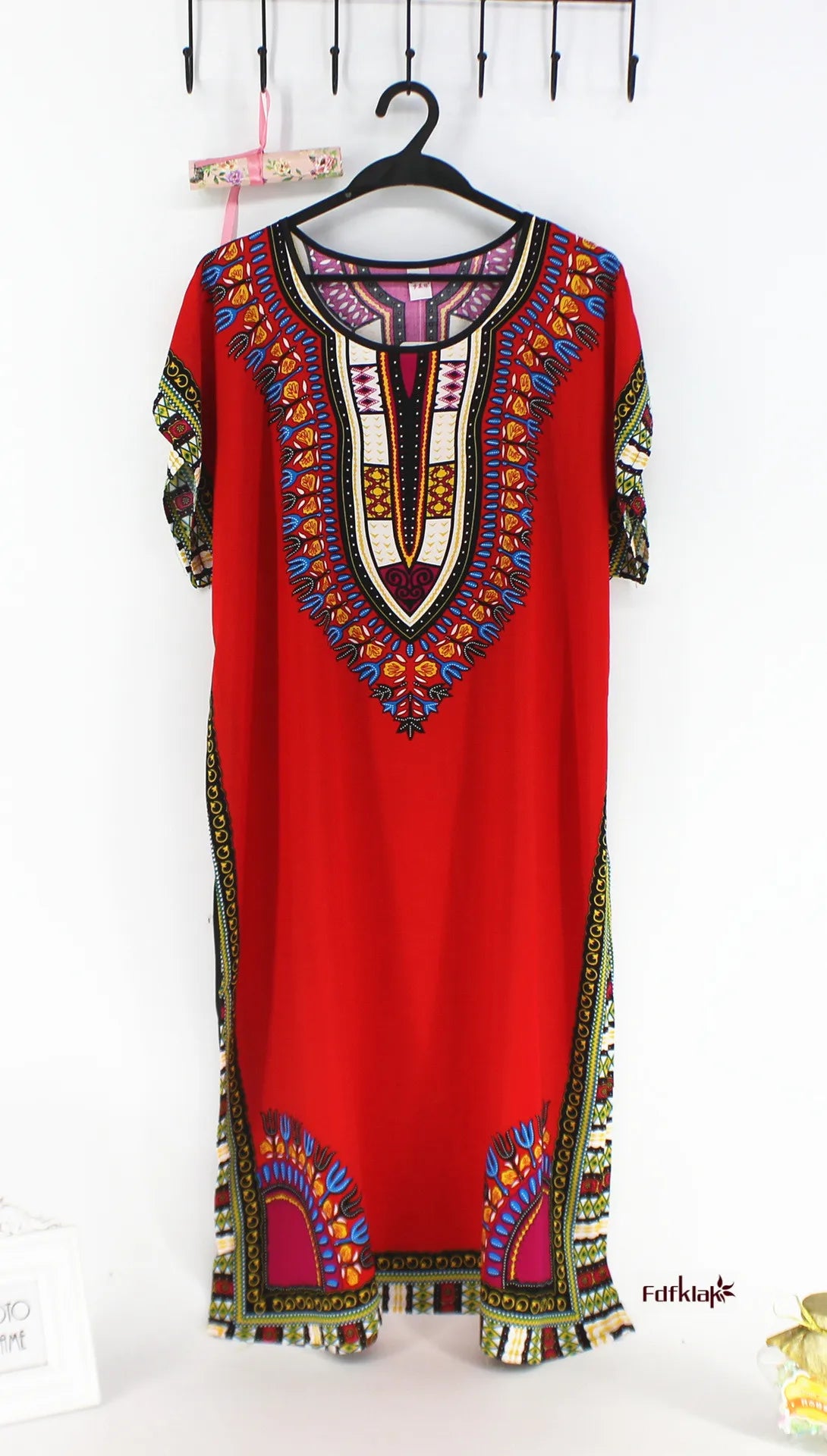 Women's Vintage Cotton Nightgown with Belt