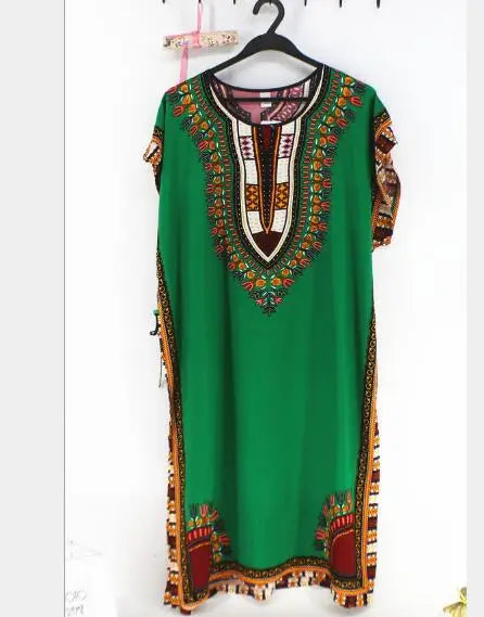 Women's Vintage Cotton Nightgown with Belt