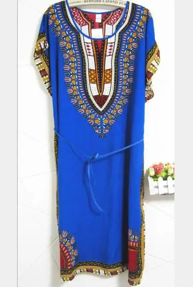Women's Vintage Cotton Nightgown with Belt