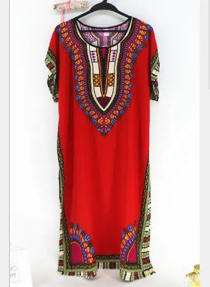 Women's Vintage Cotton Nightgown with Belt