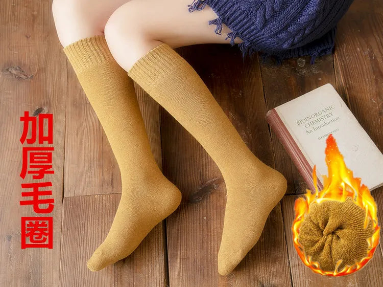 Women's Thermal Knee-Length Winter Socks