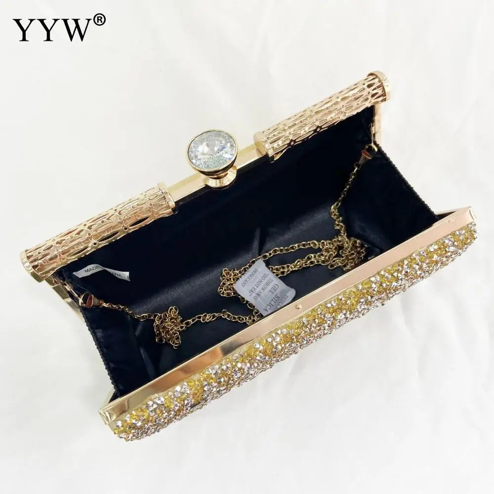 Women's Elegant Chain-Strap Evening Clutch