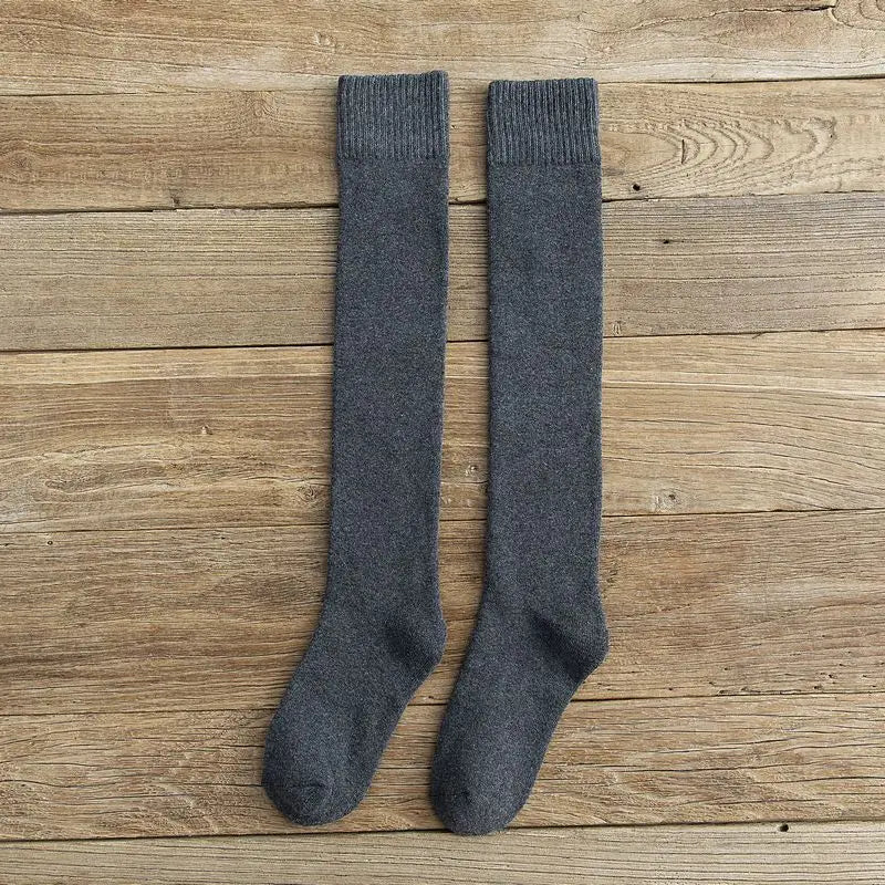 Women's Thermal Knee-Length Winter Socks