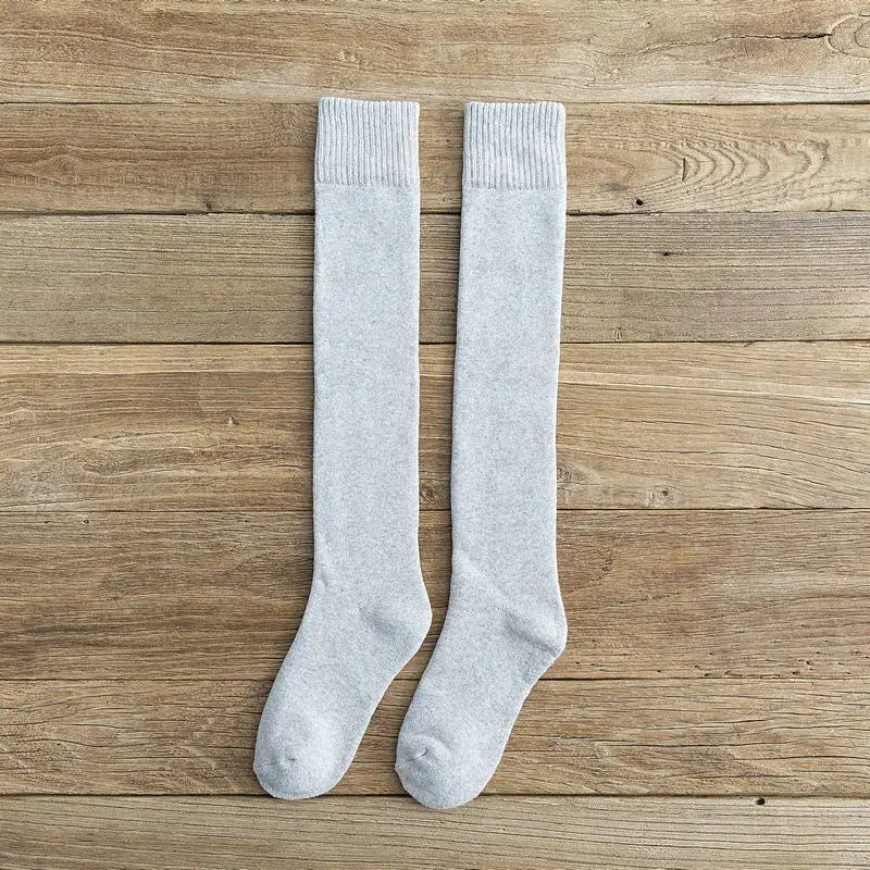Women's Thermal Knee-Length Winter Socks