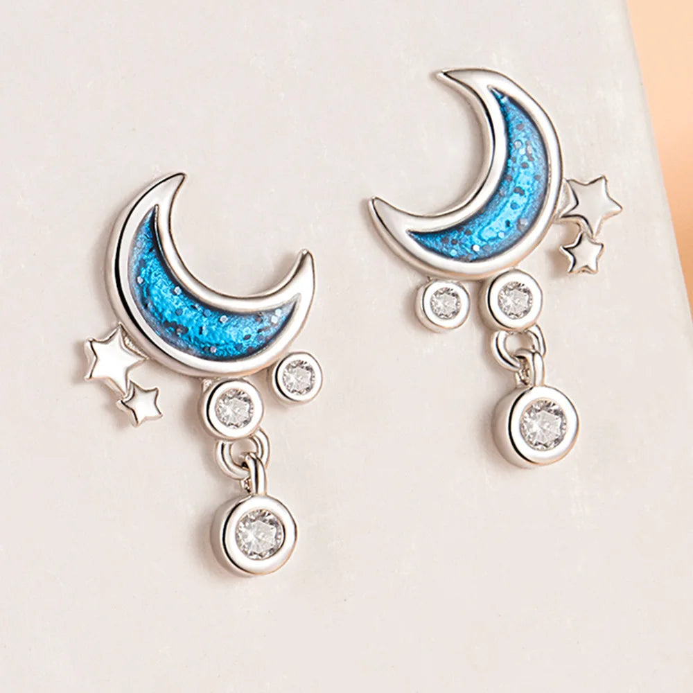 Sterling Silver Hollow Butterfly Stud Earrings