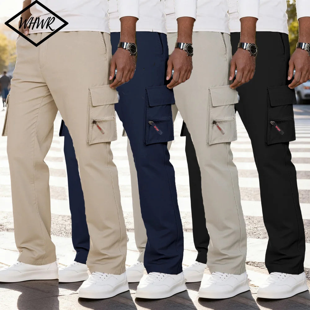 Men's Classic Multi-Pocket Cargo Pants