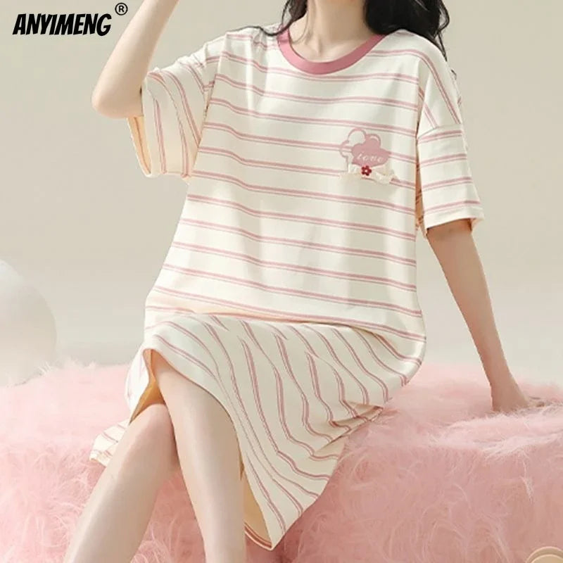Happy Critters Cotton Nightgown