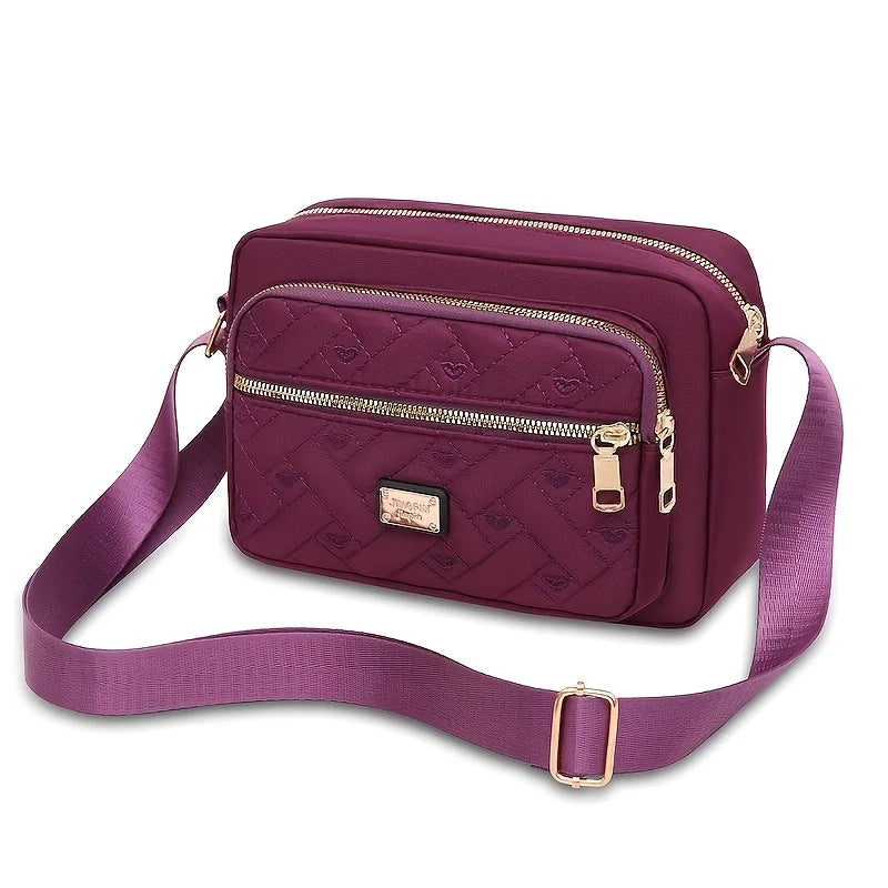 Women's Multi-Layer Crossbody Wallet Purse