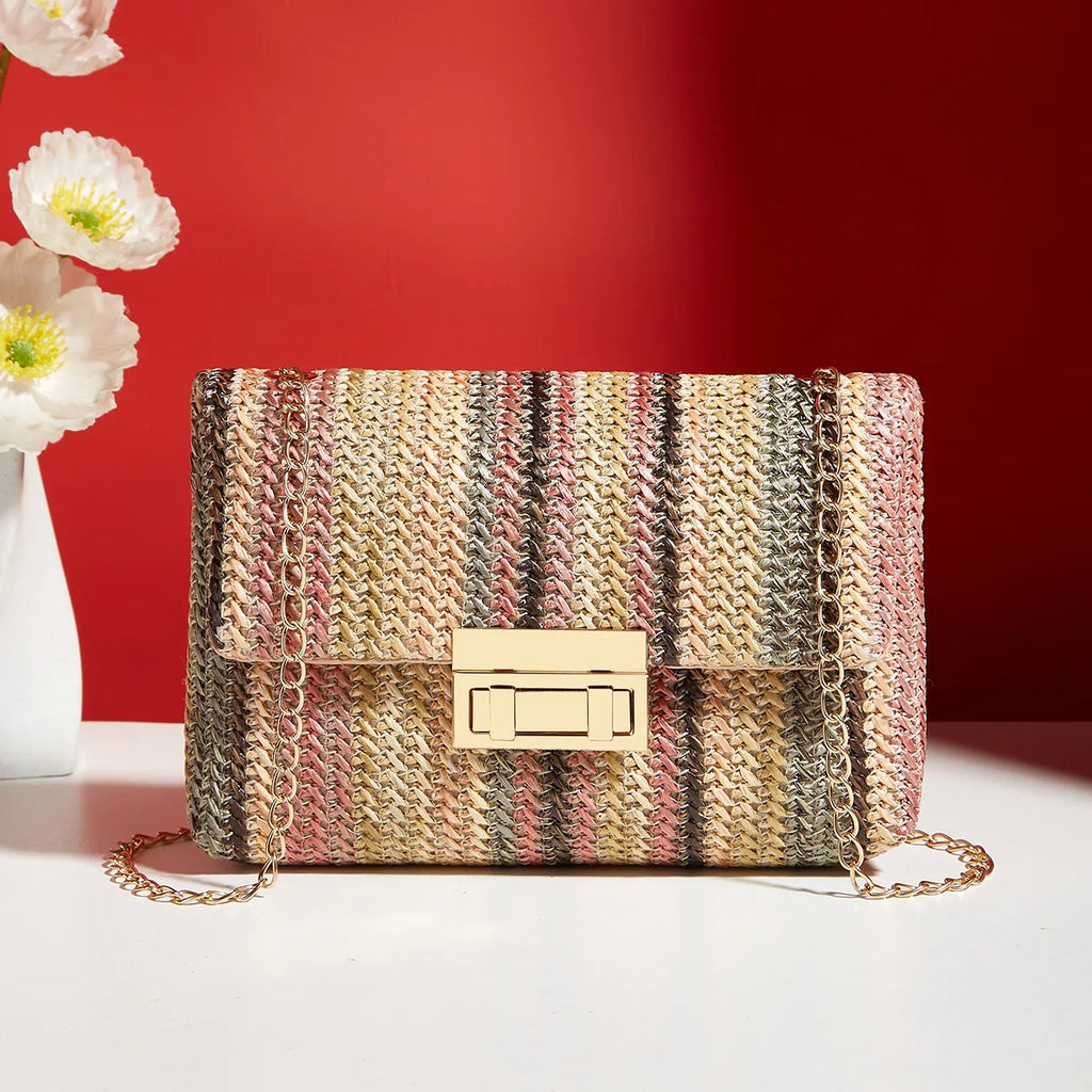 Women's Chain-Strap Crossbody Bag