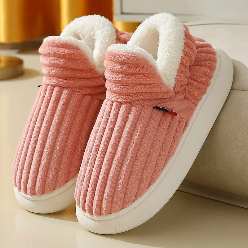 Men's Fluffy Fur Slippers