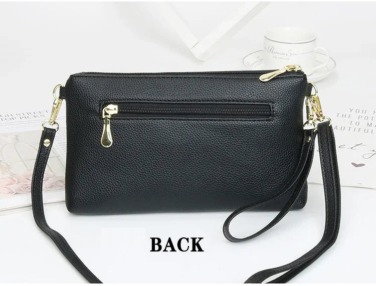 Women's PU Leather Clutch Crossbody