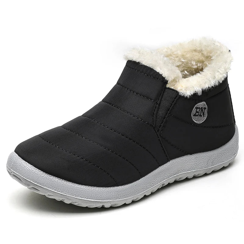 Men's Fur Slip-On Winter Boots