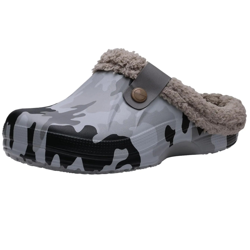 Men's Cozy Fur Slippers