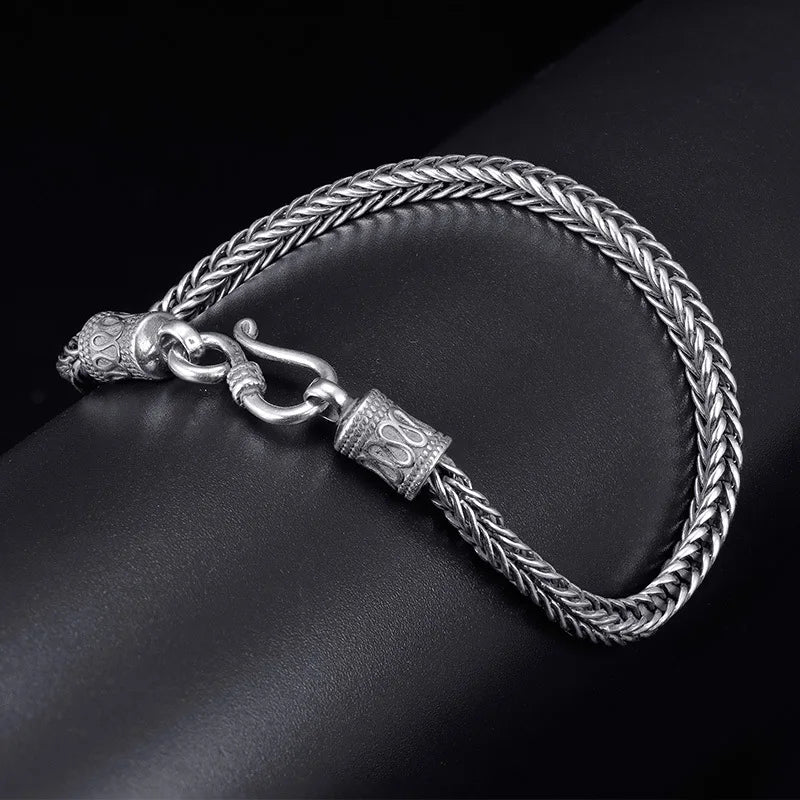 925 Sterling Silver Chain Bracelet