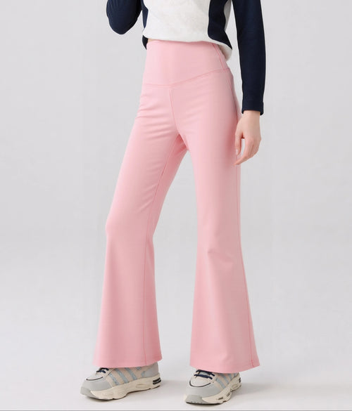 Girls Flared Yoga Leggings