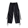 Women's Red Cargo Joggers
