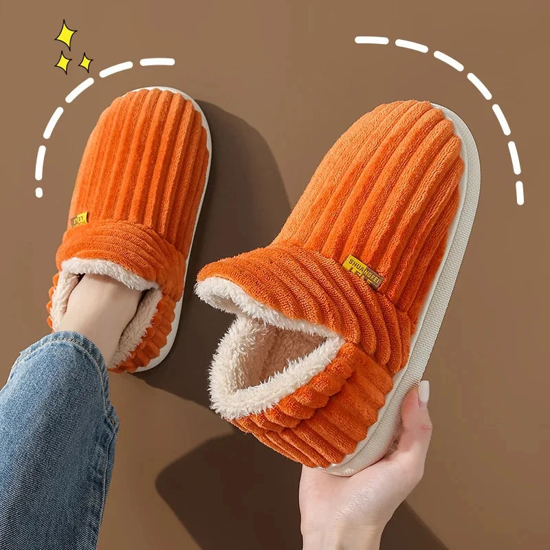 Men's Fluffy Fur Slippers