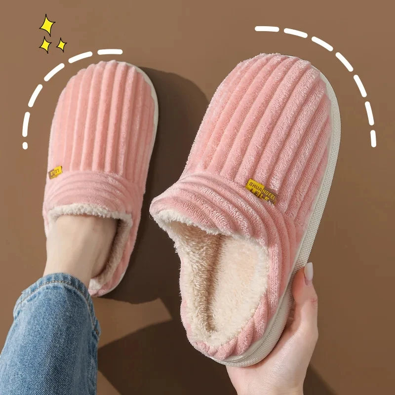 Men's Fluffy Fur Slippers