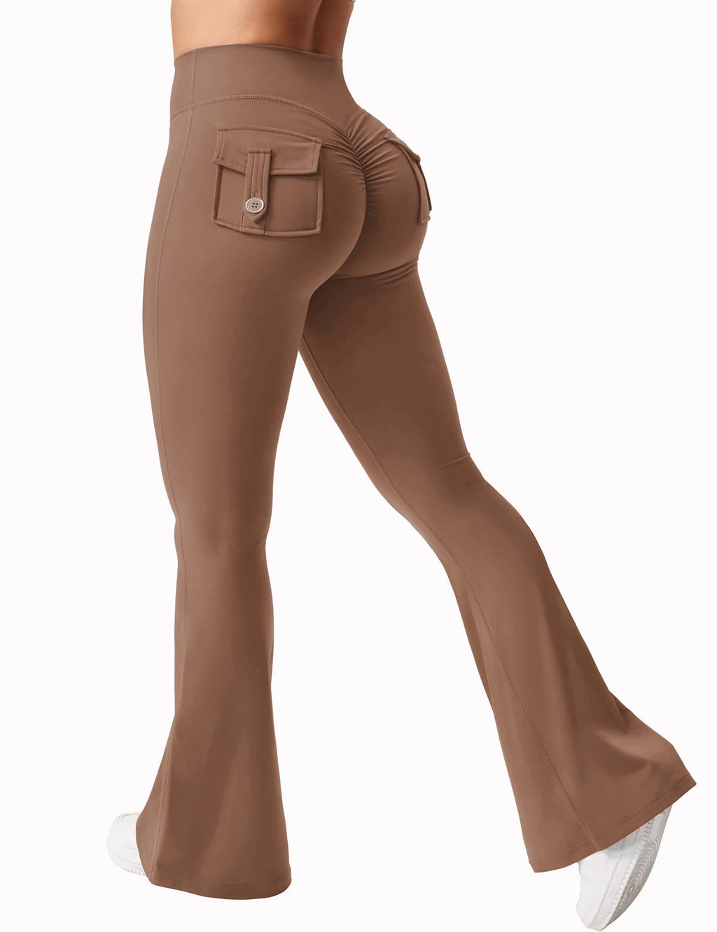 Women's Wide-Leg Yoga Leggings with Pockets