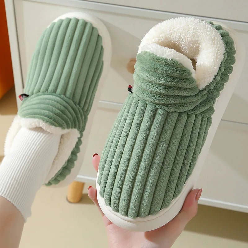 Men's Fluffy Fur Slippers