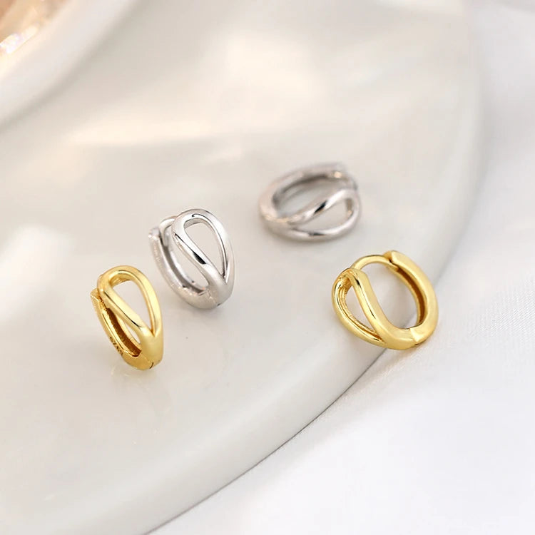 Women's 925 Sterling Silver Water Drop Earrings