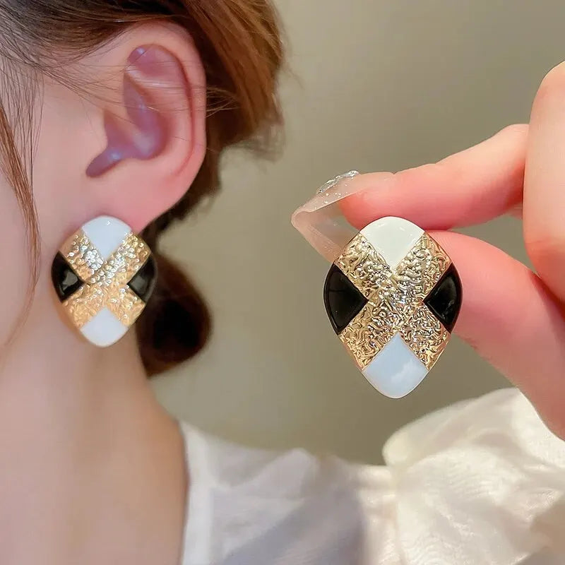 Women's Water Drop Stud Earrings
