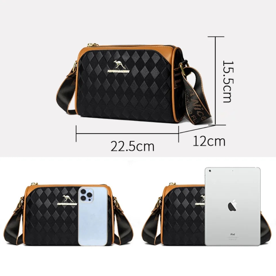 Women's Soft PU Leather Crossbody Purse