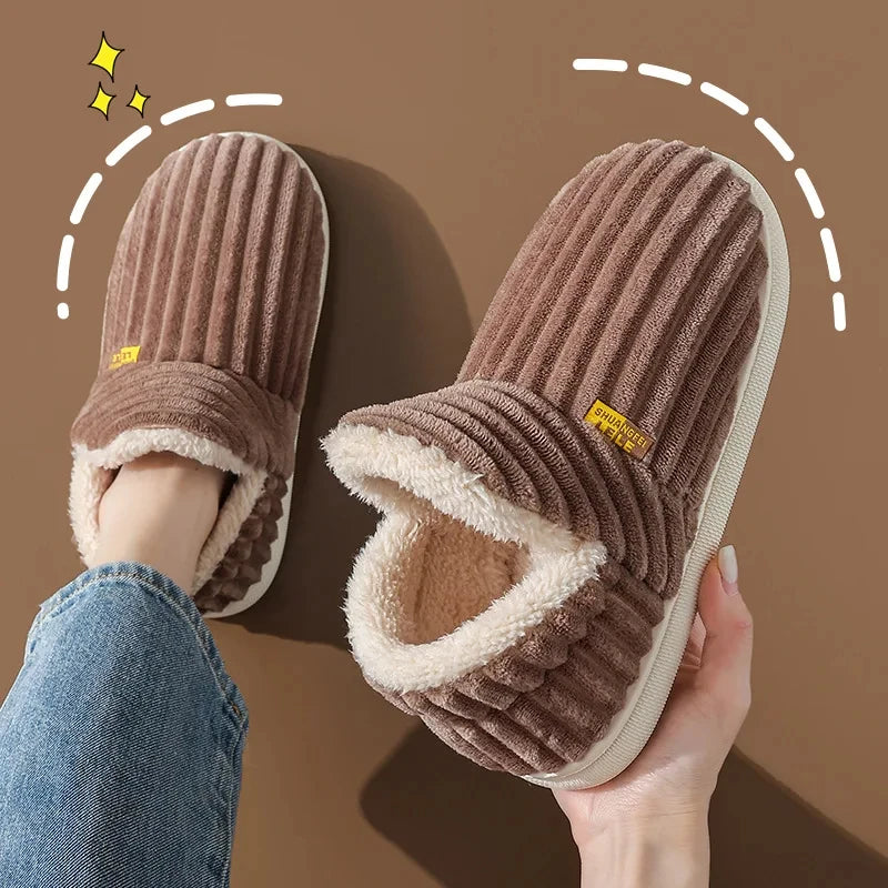 Men's Fluffy Fur Slippers