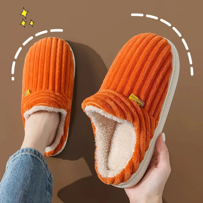 Men's Fluffy Fur Slippers