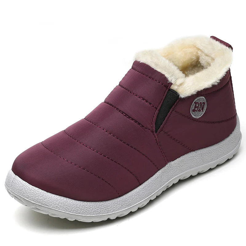 Men's Fur Slip-On Winter Boots