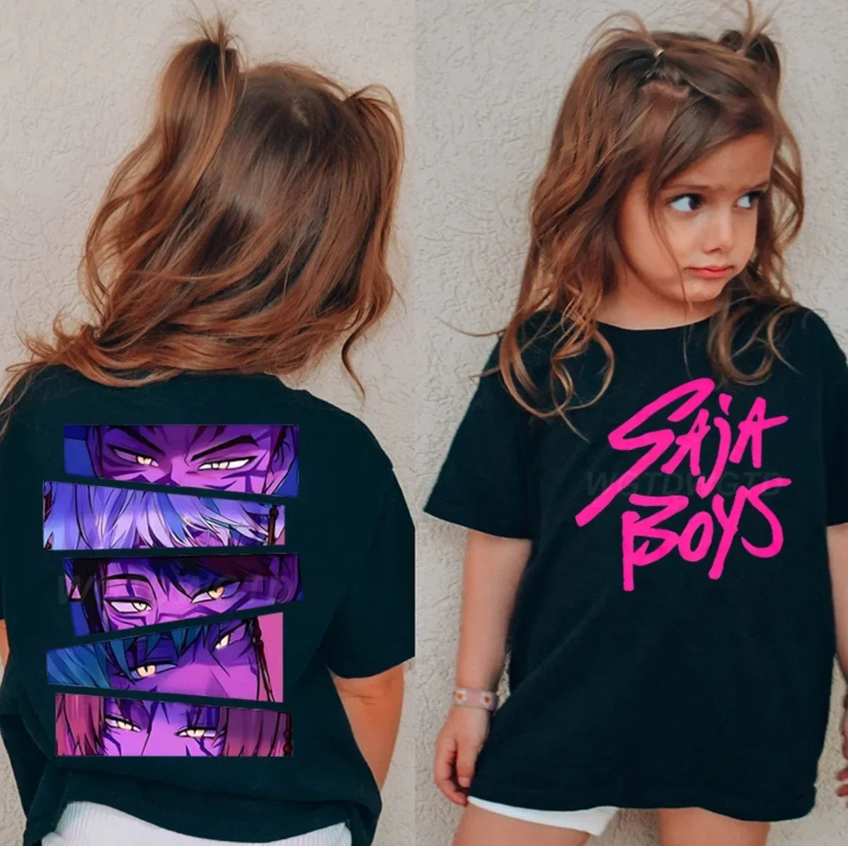 Girls' Cartoon Graphic T-Shirt