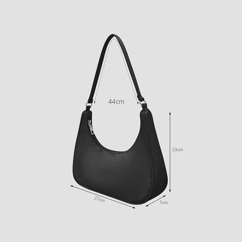 Women's Nylon Underarm Shoulder Bag