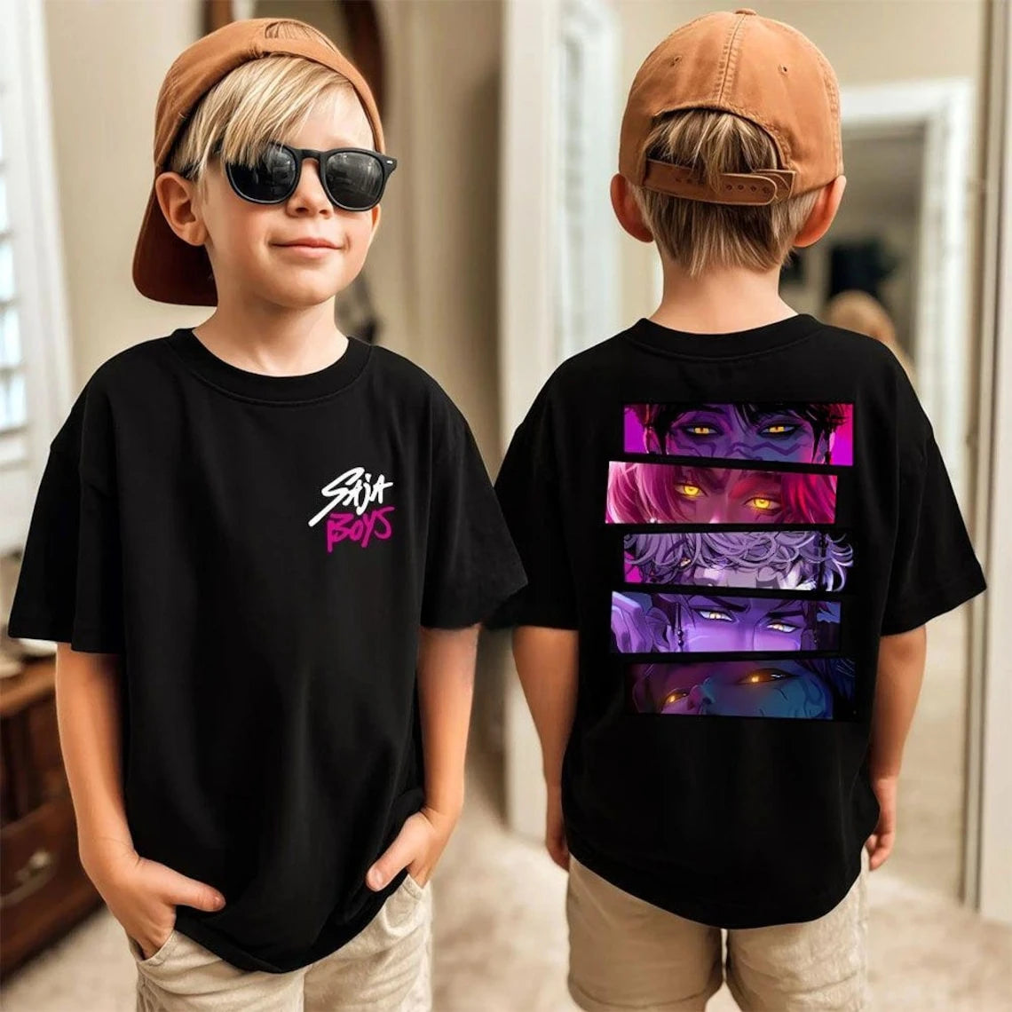 Girls' Cartoon Graphic T-Shirt