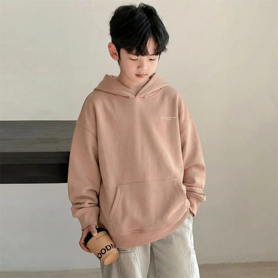 Teen Boys' Cotton Hoodie