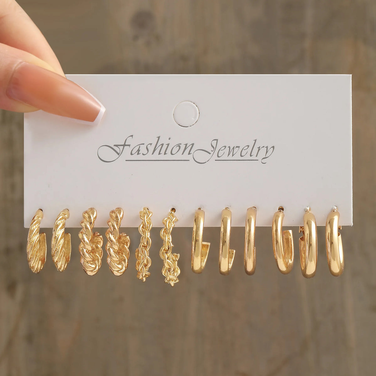 Women's Gold Hoop & Pearl Earring Set – 24 Pairs Variety Pack