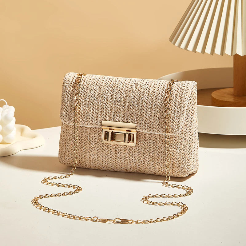 Women's Chain-Strap Crossbody Bag