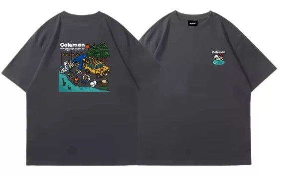 Unisex Camping Graphic Tee