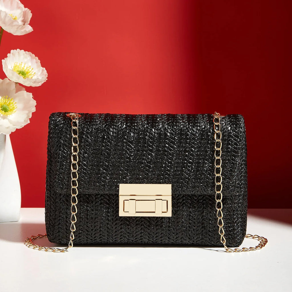Women's Chain-Strap Crossbody Bag