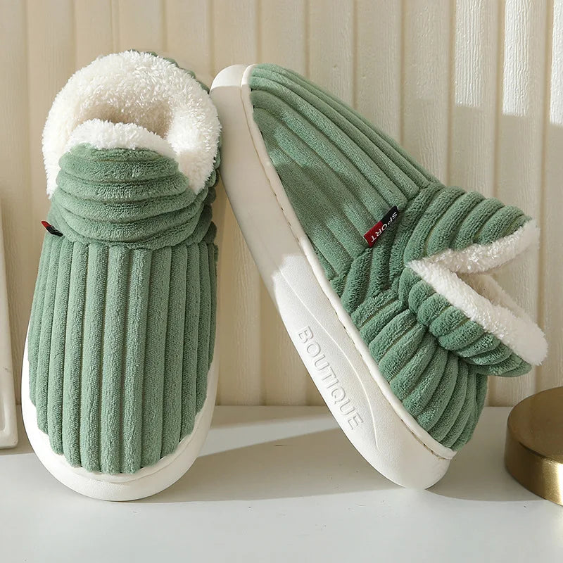 Men's Fluffy Fur Slippers