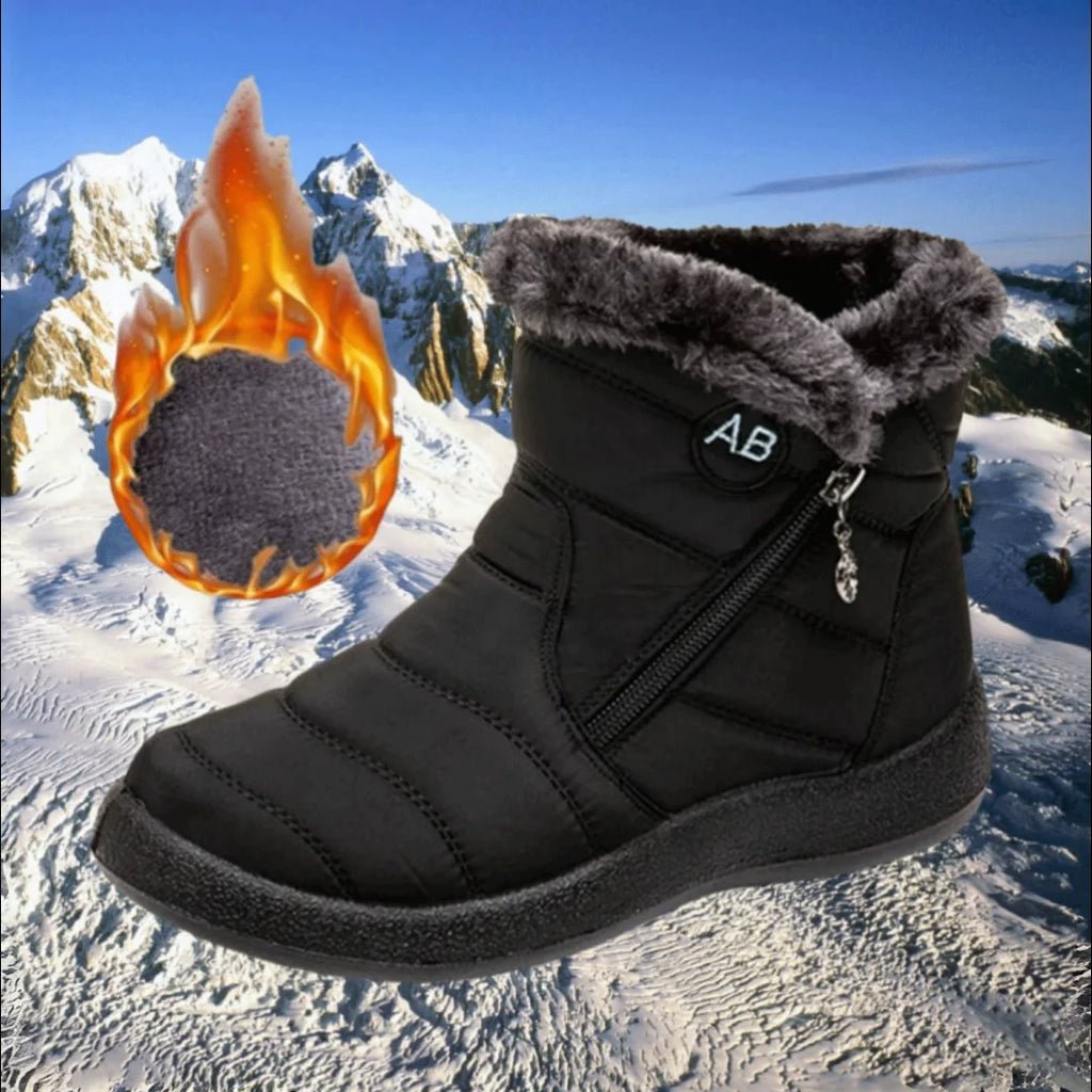 Quilted Puffer Winter Boots