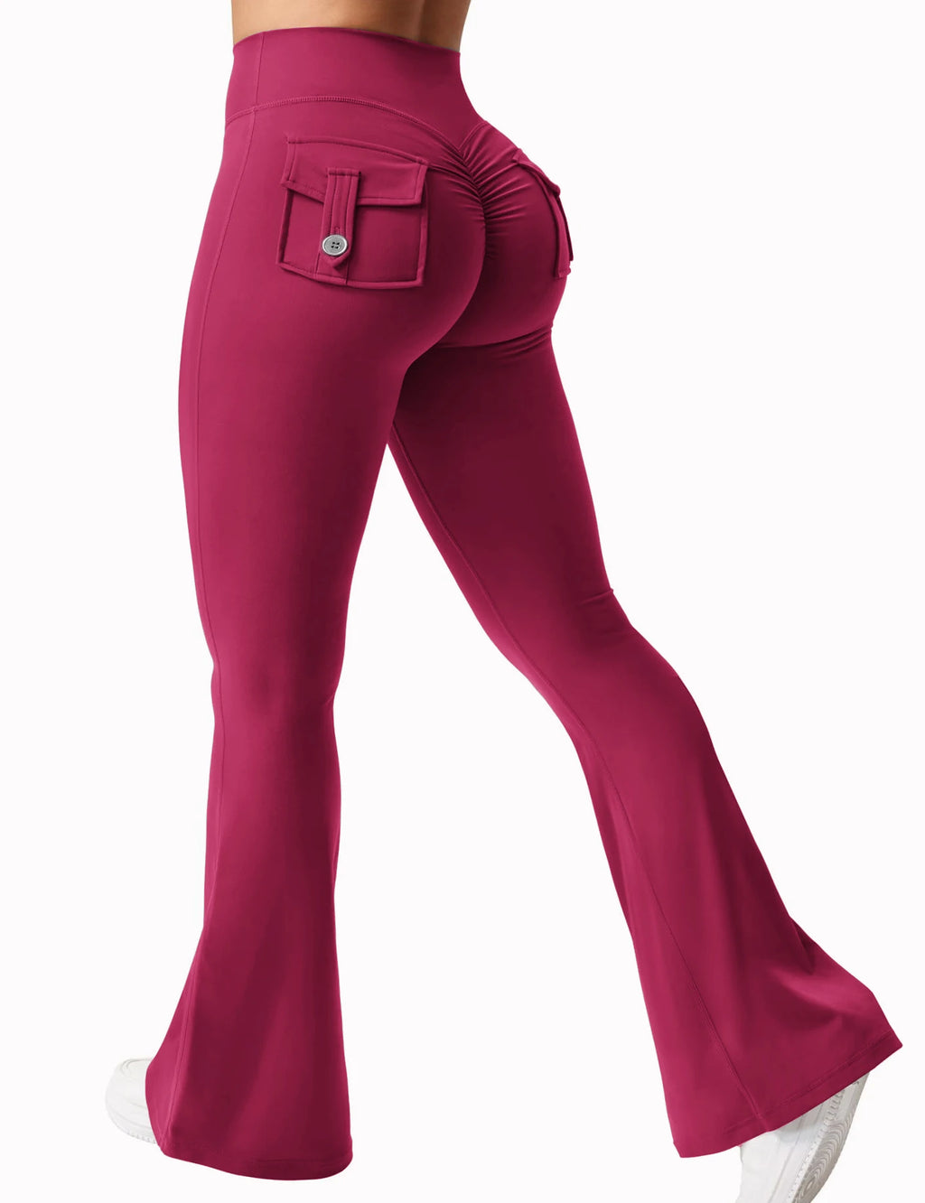 Women's Wide-Leg Yoga Leggings with Pockets