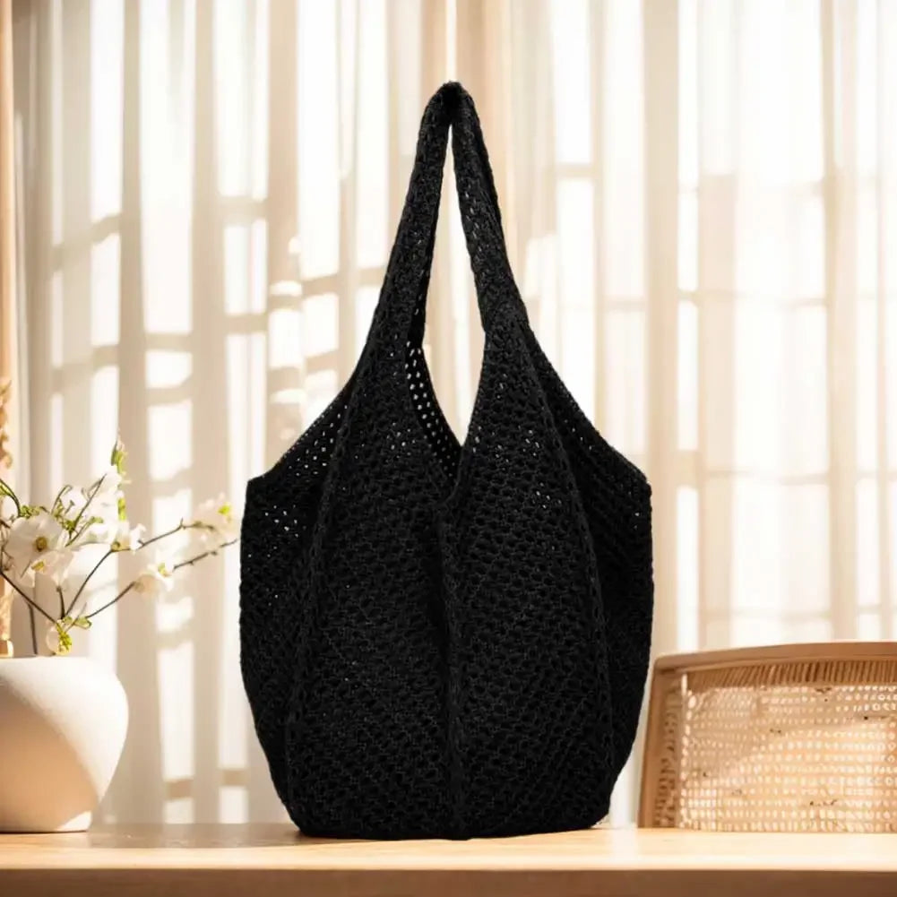 Women's Woven Straw Beach Tote