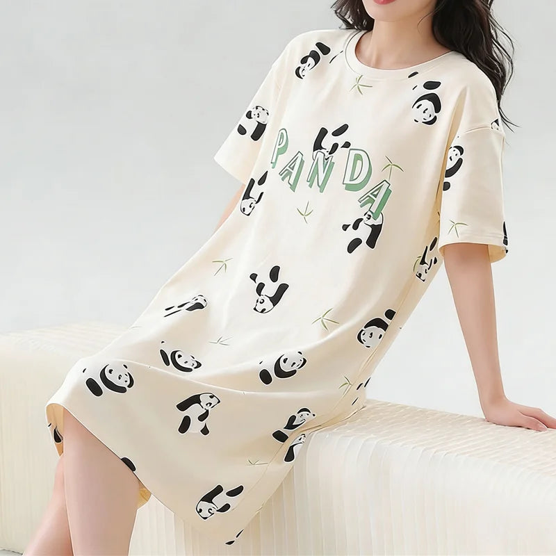 Panda Dreams Cozy Nightshirt