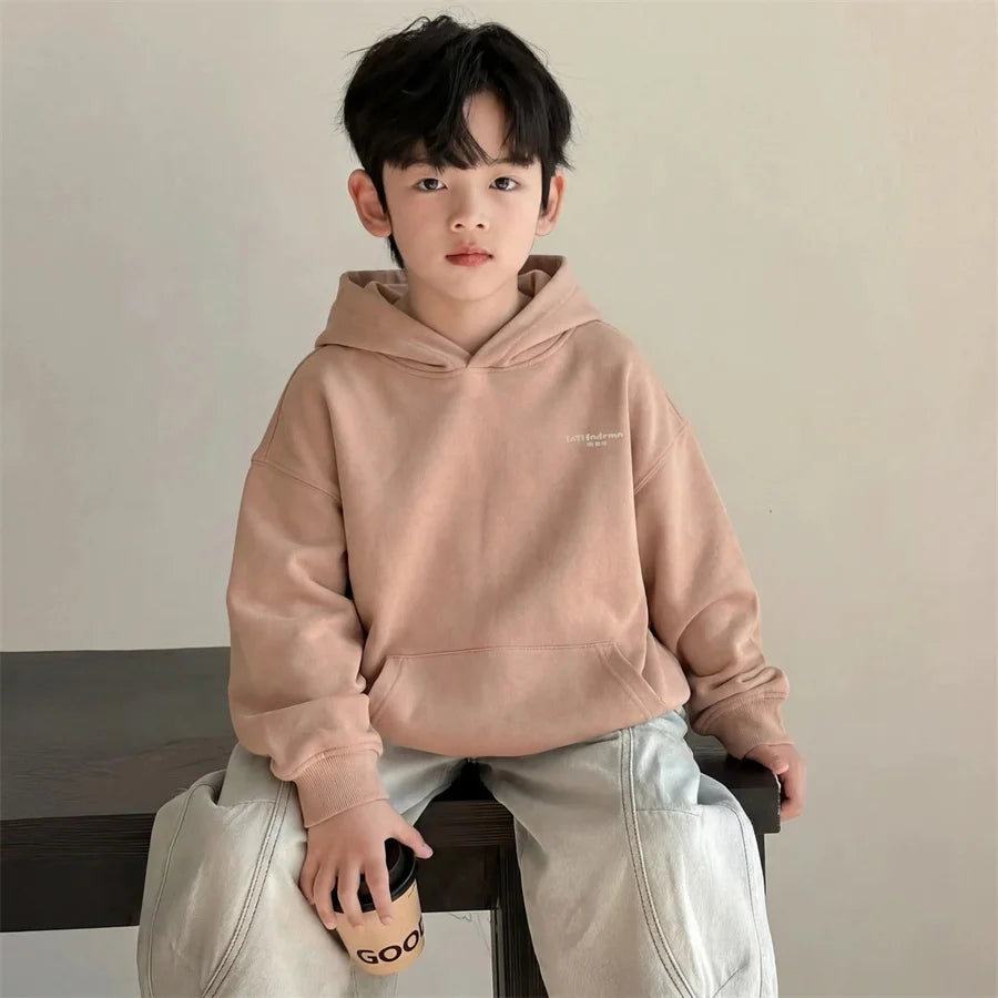 Teen Boys' Cotton Hoodie