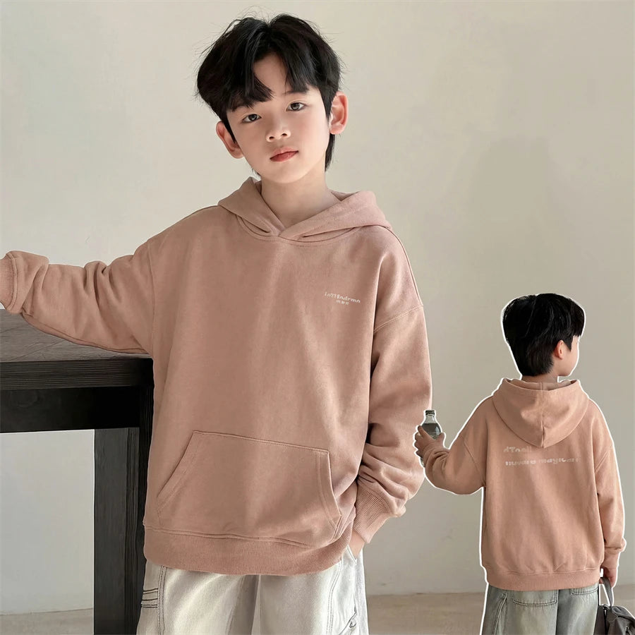 Teen Boys' Cotton Hoodie