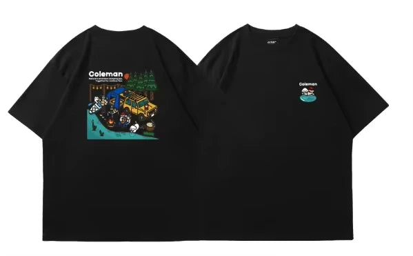 Unisex Camping Graphic Tee