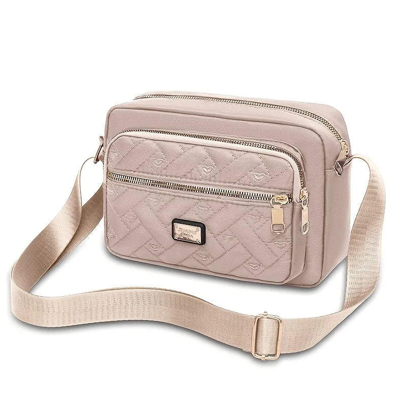 Women's Multi-Layer Crossbody Wallet Purse